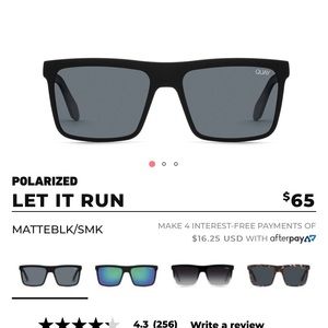 QUAY LET IT RUN POLARIZED